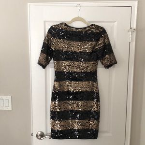 BC BG black and gold maxazria  size xs